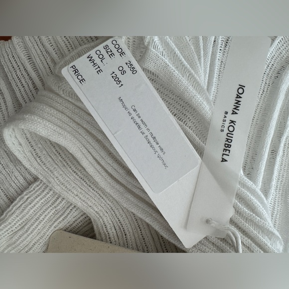 IOANNA KOURBELA Archetypes Multiple Ways Wrap Cardigan NWT one size - Picture 15 of 15